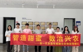 智慧蜂箱进乡村 青春力量助振兴——湖南涉外经济学院“蜂鸣乡振”团队探索山区蜂业数字化新路径
