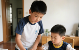 小勇士品牌夏令营经验转化家庭课堂 少年用军事管理法助力弟弟高效学习